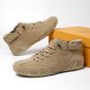 Men's shoes high-top cotton shoes men's casual shoes winter velvet thickened shoes Martin boots men's
