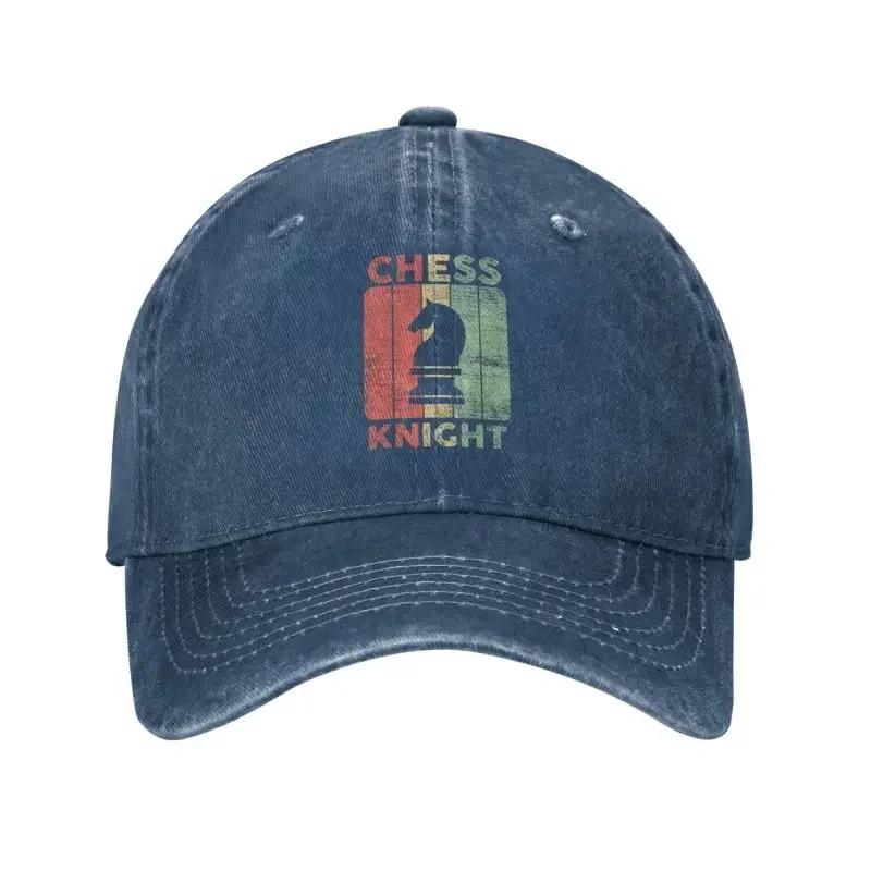 Fashion Cotton Chess Horse Baseball Cap Unisex Women Personalized Adjustable King Queen S Board Game Fan Player ChessUnisex Dad Hat