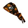 Women's Halloween Printed Ponytail for Work Shower Hair Wrap