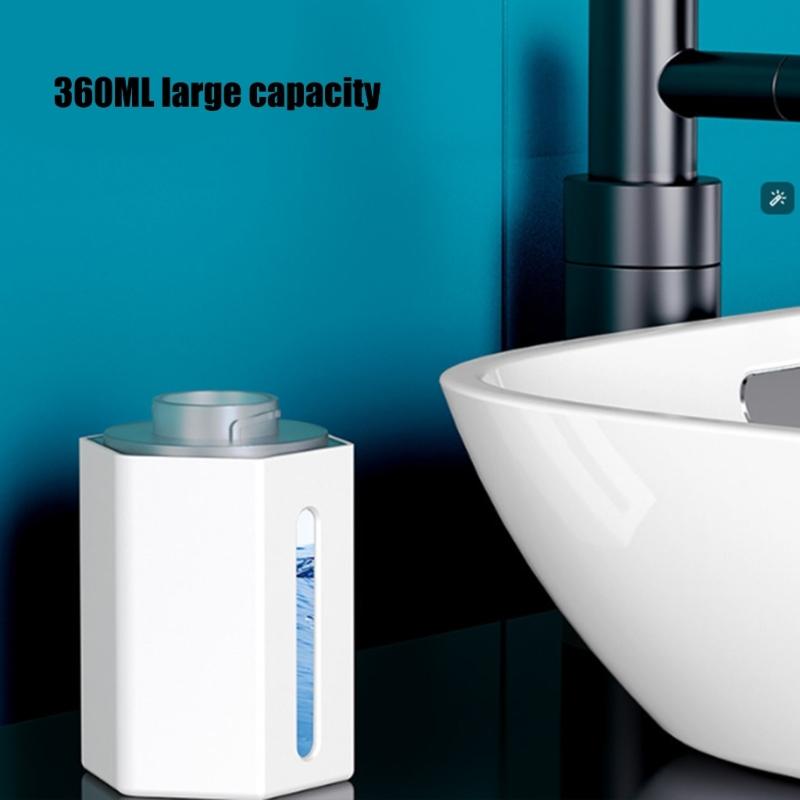 Hands Without Small Soap Dispenser High Sensitivity Sensors Easy Installation Modern Soap Container for Bathroom Kitchen