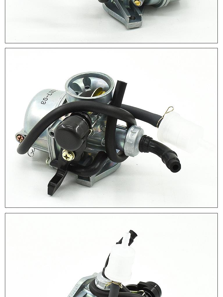 Tianhong TH90 Carburetor for Tianjin Honda 90 with Manual/Cable Pull Choke Fuel Saver