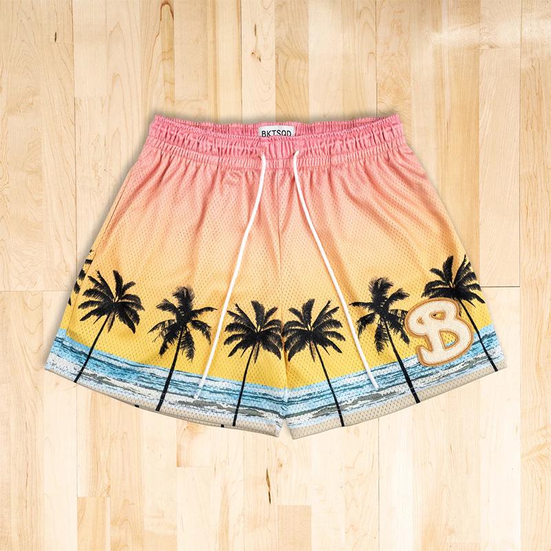 

BKTSQD Men s Quick-Dry Mesh Shorts - Summer Casual Sports & Beachwear XL