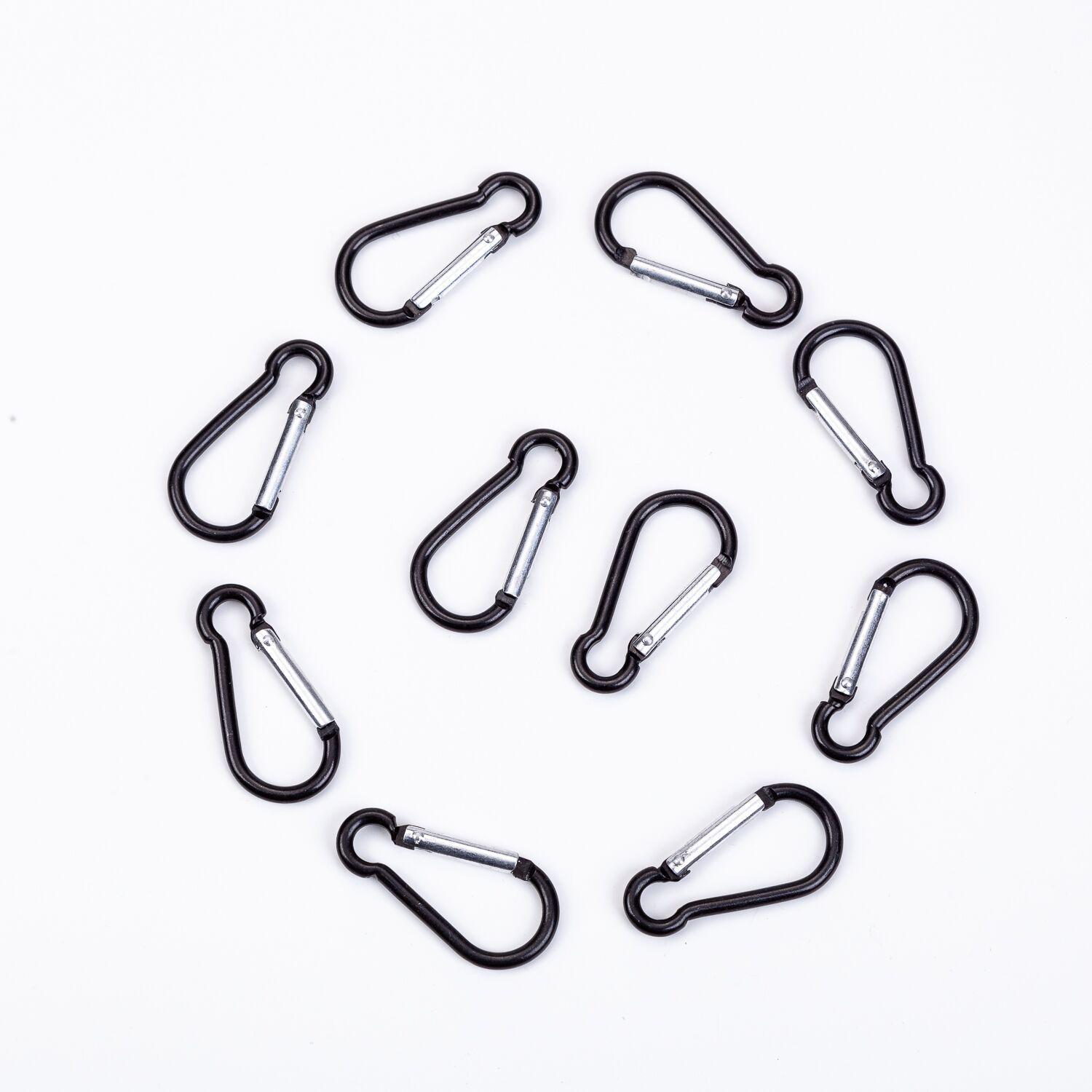 Gourd-Shaped Aluminum Alloy Climbing Carabiner for Backpack Bottle Holder Gourd Shape