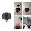Portable Pour Over Coffee Maker 1-1 Cup, Stainless Steel Portable Coffee Filter, Reusable Mug Coffee Dripper Filter for Home