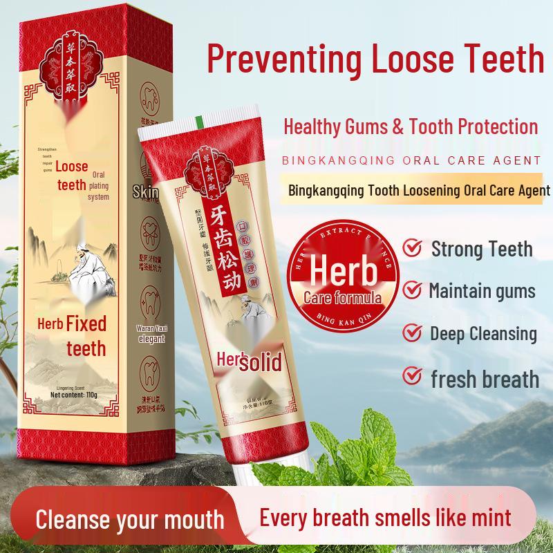 Deep Root Strengthening Toothpaste for Healthy, Firm Gums and Teeth