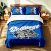 Canterbury Bankstown Bulldogs (1) 3pc Set Suitable for Master Bedrooms Soft and Comfortable an Ideal Gift for Family and Friends Includes One Duvet Co