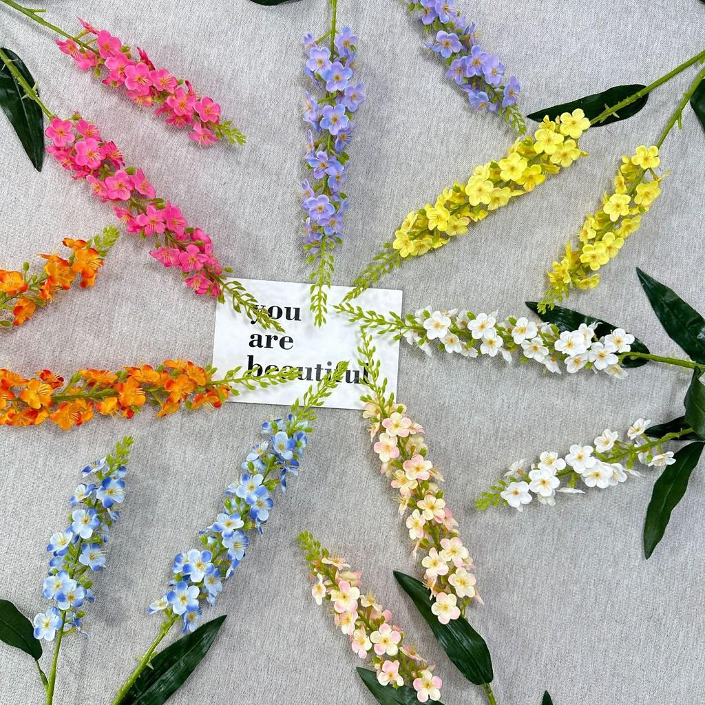 Wedding Silk Delphinium Flowers For Home Decor Photography Props And Event Display