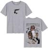 2026 Women Unisex Merch for Men and Women Loose Oversized Cotton Casual T-shirt Singer TINI Futtura Tour