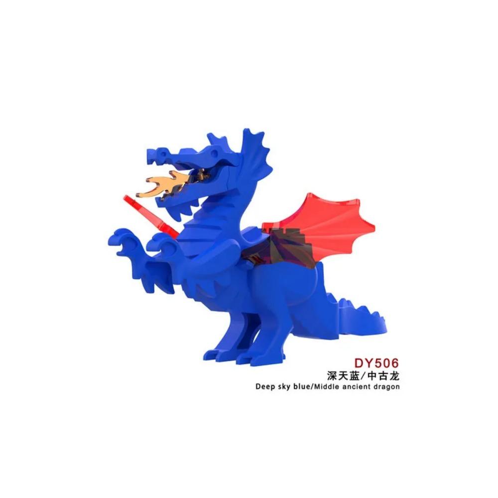 MOC Animal Building Block Accessories Set Crow Parrot Peacock Eagle Flamingo Transport Horse Ox Cart Gift Brick Model Toy K001