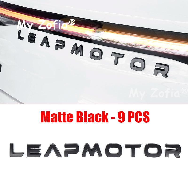For Leapmotor B10 2025 2026 Car Logo Car Exterior Decoration Front Cover Car Logo Car Rear Logo Decorative Stickers Accessories