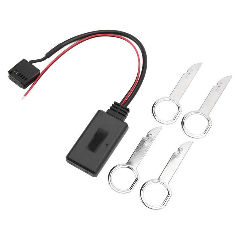 Auto Radio Entfernung Schlüssel Drahtlose 12Pin AUX IN Bluetooth Modul für