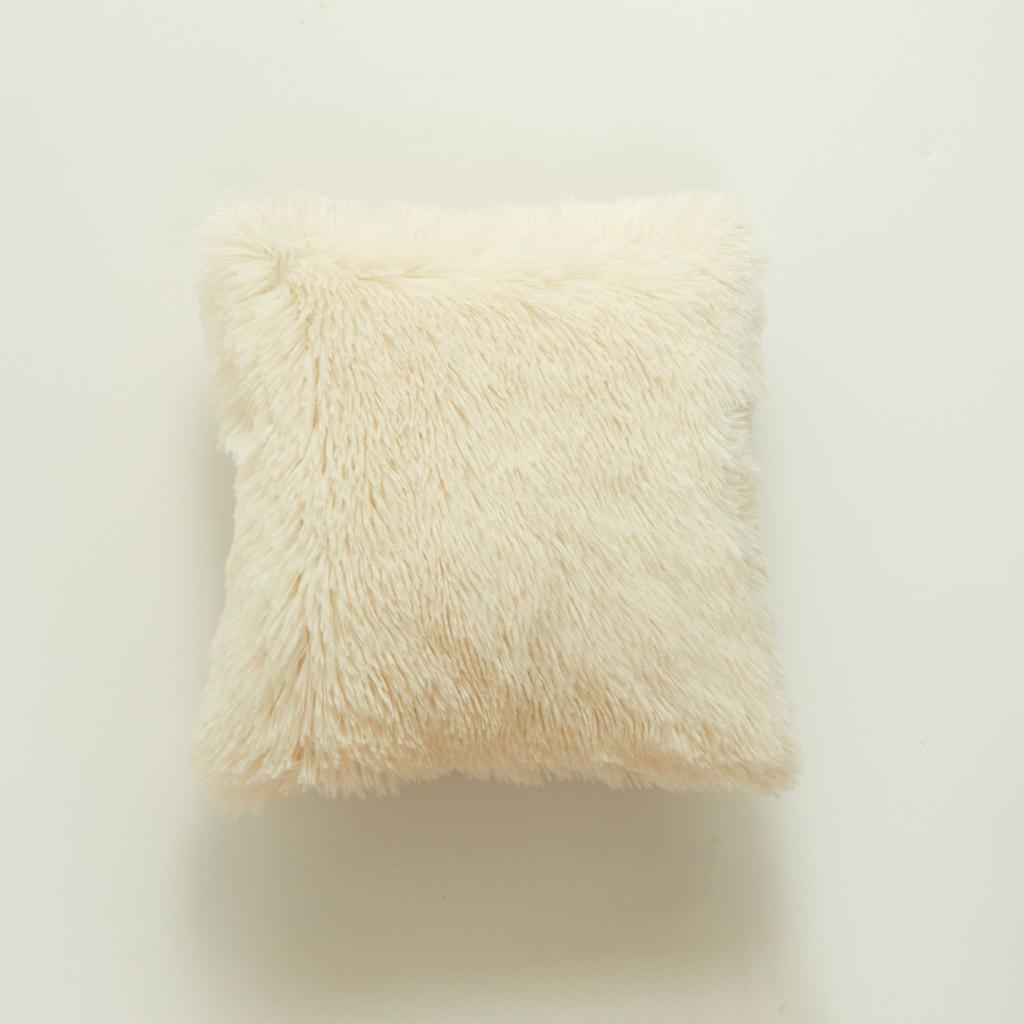 Korean Plush Pillow Cover, Crystal Plush Sea Lion Pillow, Soft and Comfortable Solid Color Creative Cushion Cover