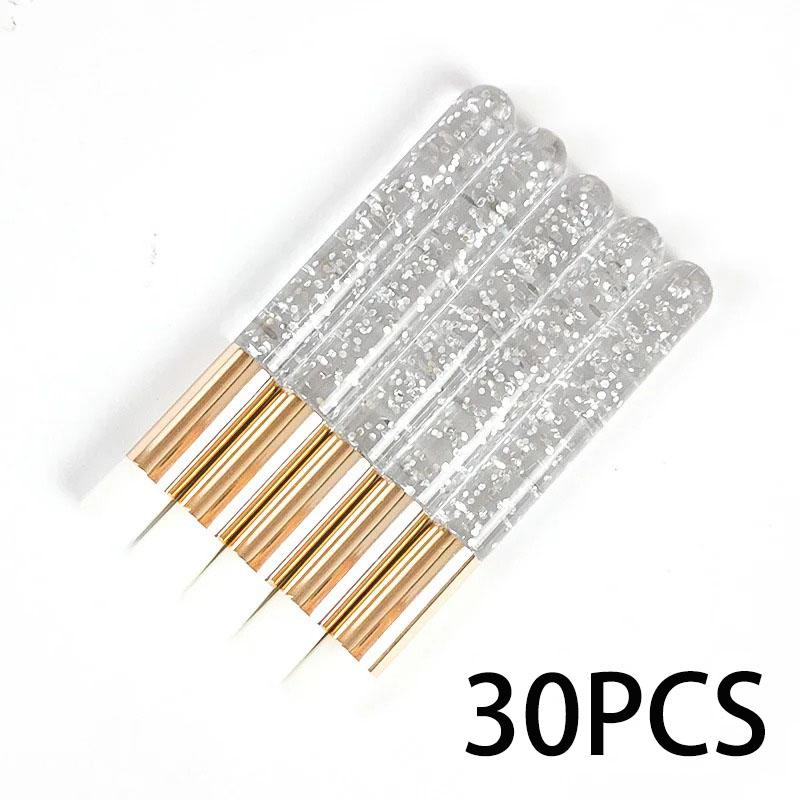 Wholesale 30/50pcs Eyelash Cleaning Brushes for Eyelash Extensions Glitter Lash Shampoo Brushes Nose Pore Cleansing Makeup Tools