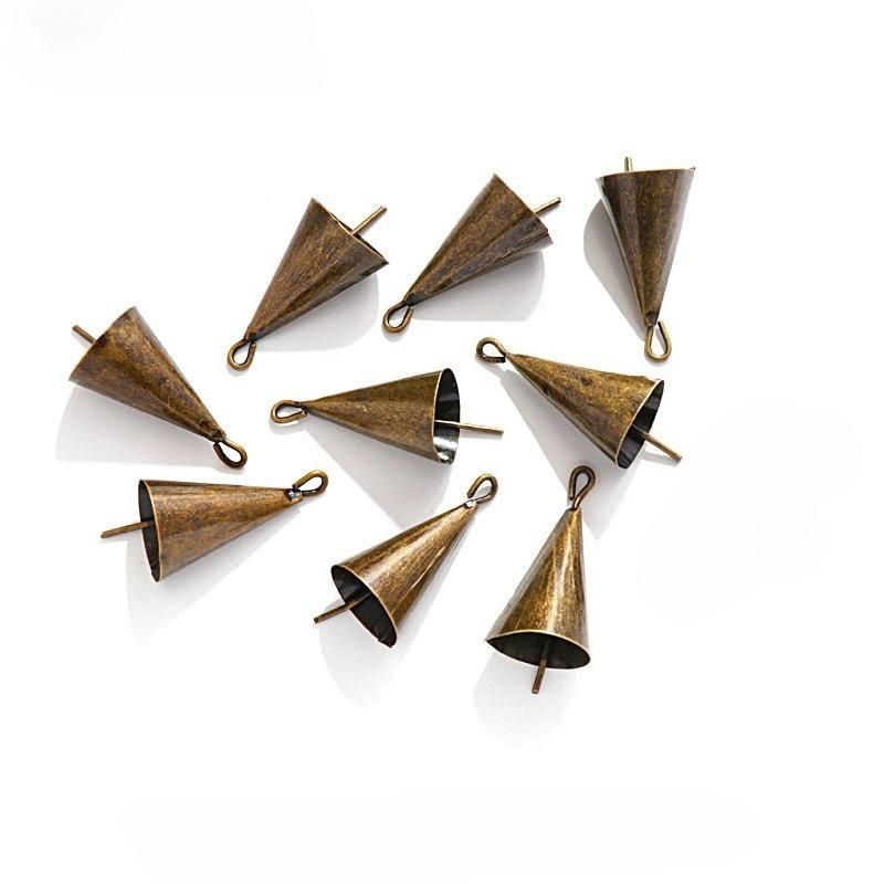 

9pcs Vintage Bell Set, DIY Metal Wind Chime with Christmas Bells, Retro Golden Cowbells for Decor – For Christmas,Thanksgiving