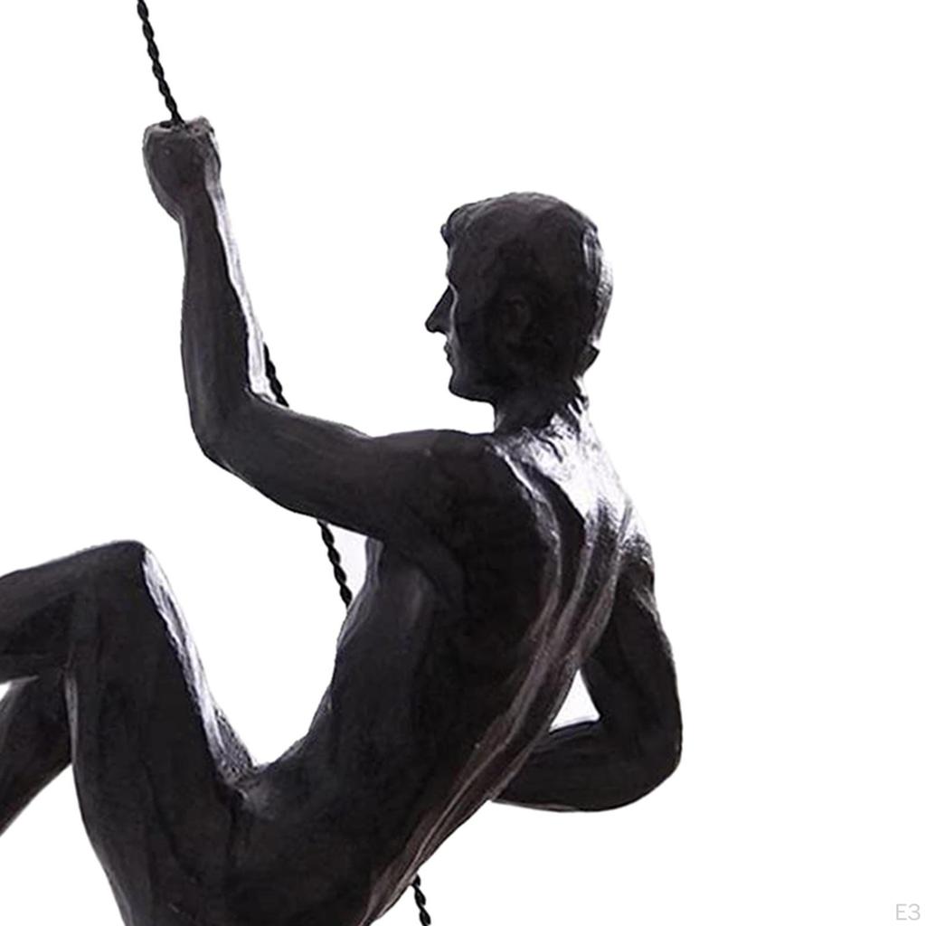 Climbing Sculpture Wall Hanging Decoration Figure