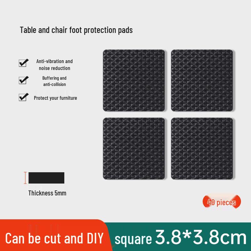 Anti-Slip Silent Wear-Resistant Table Leg Pads