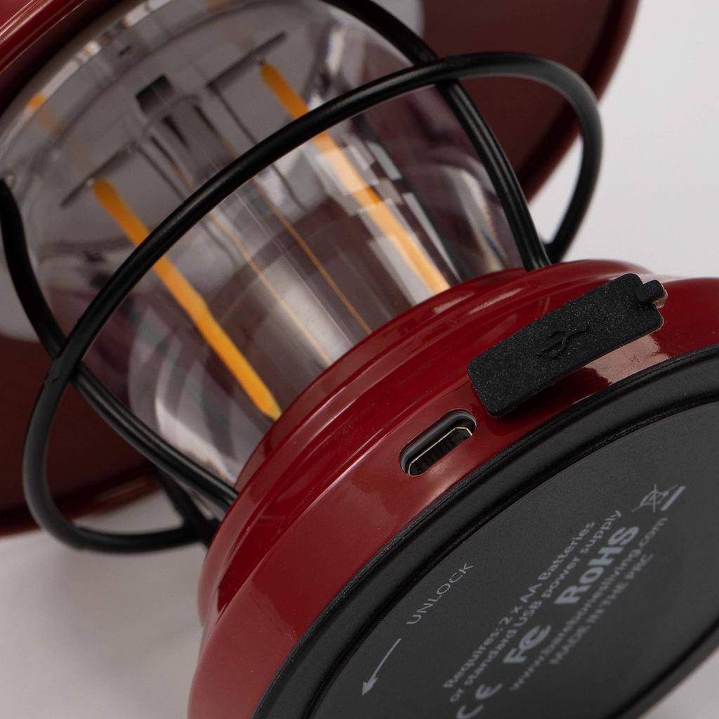 Barebones Mini Edison LED Lantern, Red [Official Japanese Distributor]