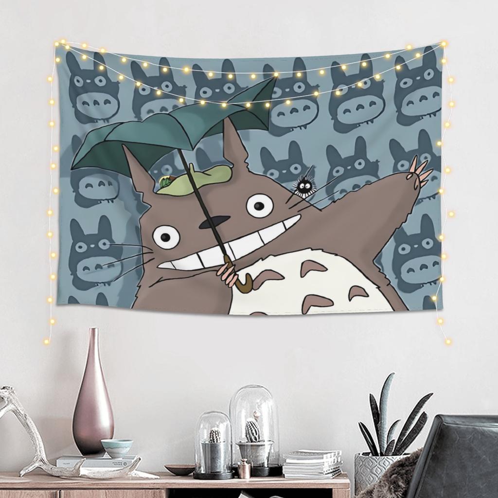 Anime My Neighbor Totoros Cutecore Tapestry Room decoration Home Decoration Tapestry Decor Accessories Cute Room Decor
