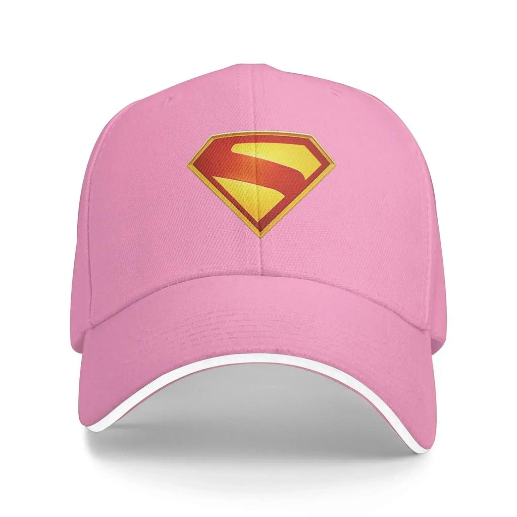 Supermans Logo Baseball Cap  Outdoor Sport Wholesale Trucker Hat Men Adult Street Style Print Baseball Caps