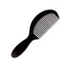 Toni&Guy Black Hair Cutting Comb Set - 4 Piece Straight Hair Plastic Combs