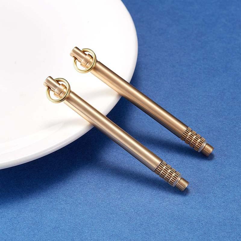 7 pièces Set de Cure-Dents avec Support Réutilisable Soins dentaires avec Porte-clés Portable Toothpick en Acier Inoxy FIL DENTAIRE - Au quotidien