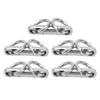 10PCS Column Fishing Ring Swivel 360 Degree Rotation Fishing Swivels  Saltwater Fishing