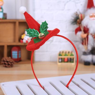 Gorące Boże Narodzenie z pałąkiem na głowę Santa Xmas Party Decor Double Hair Band Zapięcie Head Hoop