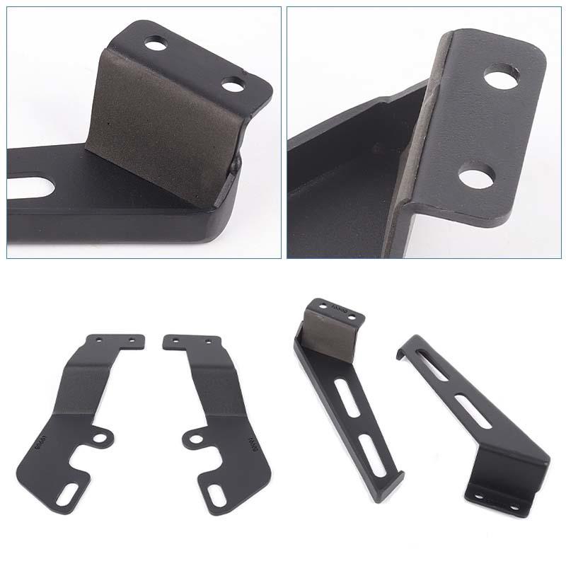 Car Hood Lamp Bracket Light Rack Shelf For Mitsubishi PAJERO 2007-2021 Metal Car Accessories