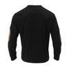 Men's Round-Neck Casual Stand-Up Collar Corduroy Long-Sleeved Sweatshirt for Spring and Autumn