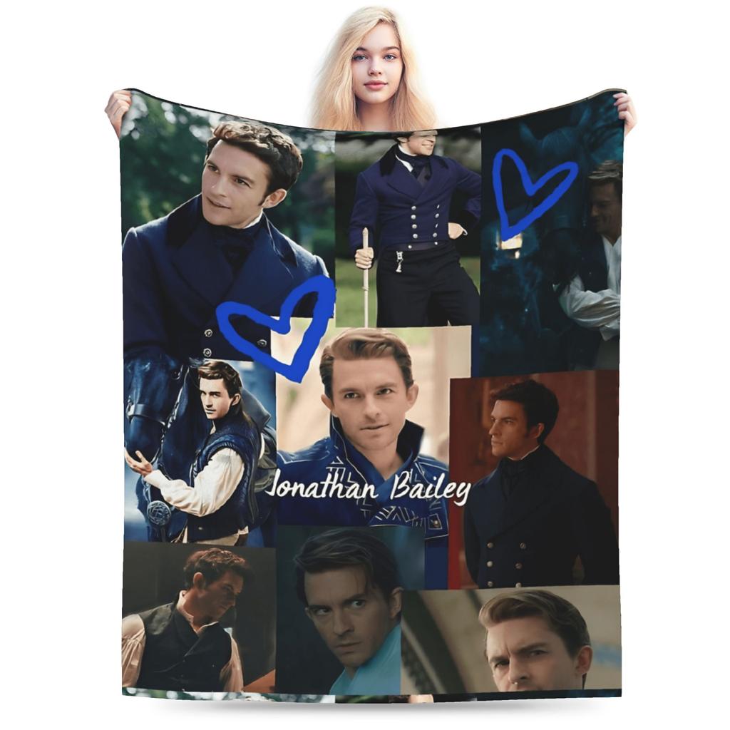 Jonathan Bailey Blanket  Warm Funny Plush Bedding Throws For Child Outdoor Flannel Bedspread Bed Cover