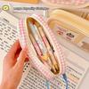 Portable Pencil Case Large Capacity Pen Box New Stationery Organizer  Students