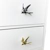 Bird Shape Handles Zinc Alloy Furniture Handle Cabinets Door Knobs Children Drawer Pulls Kitchen Cupboard Knob Furniture Hardwae