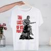 The Last of Us Joel Ellie Harajuku T-shirty Lato Unisex Hip Hop Zabawny Nadruk Koszulka Streetwear T-shirt Krótki Rękaw Koszulka Top