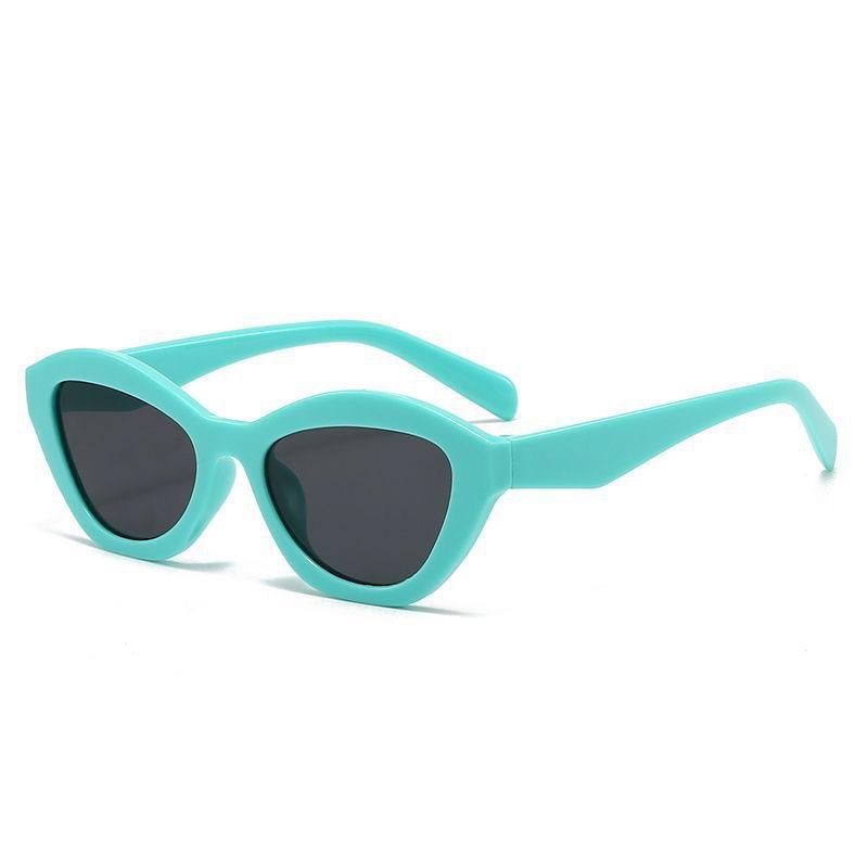 Cat'S Eye Sunglasses Retro Fashion Trend Y2K Men And Women Uv Protection