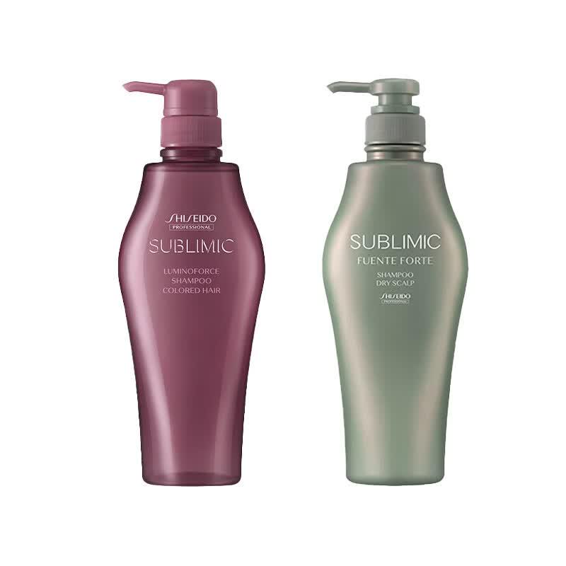 Shiseido Professional Sublimic Revitalizing & Dry Scalp Shampoo Set