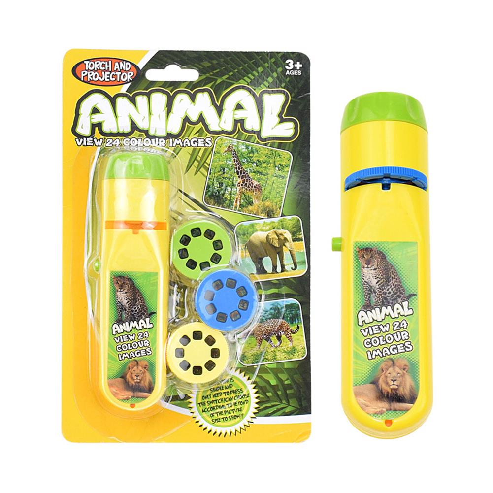 

Проектор Фонарик Слайд Лампа с 24 картинками Научно-образовательный Подарок #