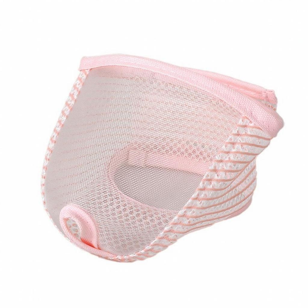 Breathable Cat Mouth Restraint Mesh Muzzle for Grooming Nail Trimming Safety Barrier for Kittens Visible Face Design Pet Supply