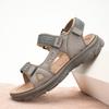 Fashion Summer Outdoor Men Breathable Non Slip Soft Soled Sandals Fashionable New Men's Top Layer Cowhide Comfortable Casual Beach Shoes