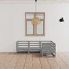 Garden Furniture Set 4 Pcs Solid Pine Wood