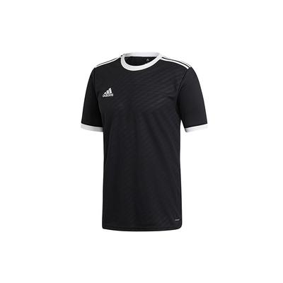 Adidas Soccer Jerseys Men's Black Moderate Straight Fit DY0108
