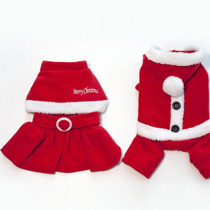 Christmas Wedding Clothes and Coat Puppy Pet Clothes