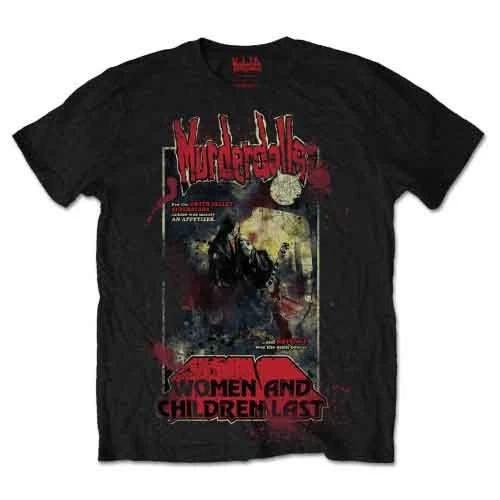 Murderdolls 80s Horror Poster T-Shirt Black New XS