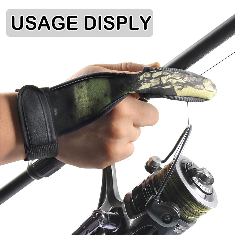 1pc Karpfen Angeln Finger Stall Einzigen Finger Protector Angeln Handschuhe Ein Finger Nicht-Slip Für Karpfen Angeln Tackle-Tool