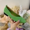 Fashion Bailamos Women's Flats Round Toe Vintage Soft Loafers Comfortable Leather Slip On Ballet Shoes Female Dress Shoes Mujer