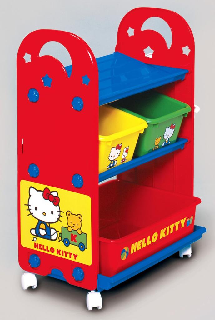 Nishiki Kasei Toy Box Hello Kitty Toy Station