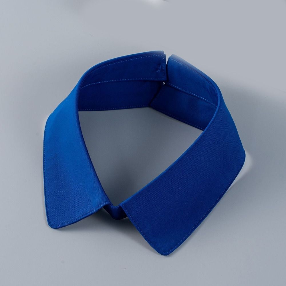 Solid Color Necktie Collar Lapel Design Decorative Single Collar Shirt Collar Replacement