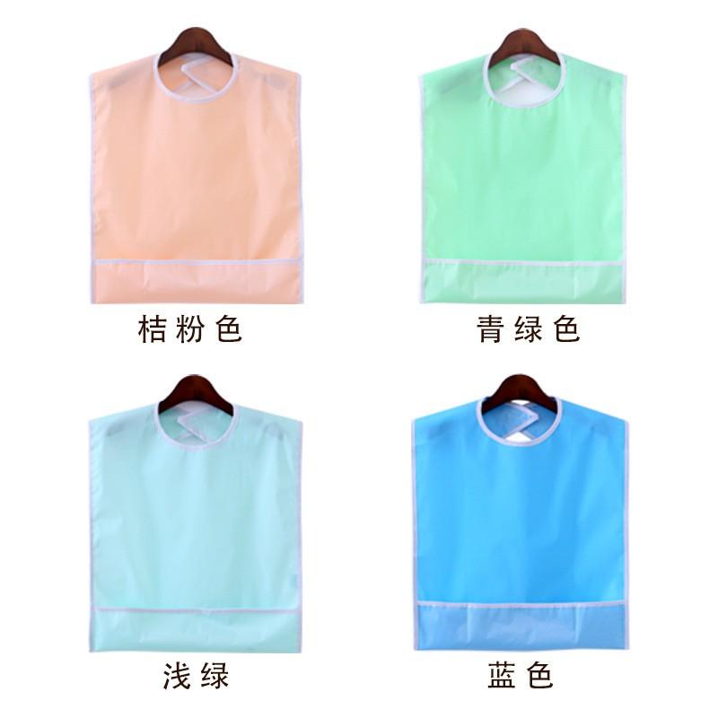 Waterproof PVC Bib Toddlers 3-8 Years Washable Feeding Bibs Kids