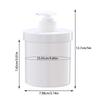 Lotion Pump Bottle Large Capacity Empty Shampoo Sub-Bottling Plastic Pump Head Shower Cosmetic Container Travel Accessories
