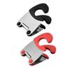 Stainless Steel Pot Clip Scoop Clamp Tongs Holder for Pot Pan Spoon Holder Spatula Storage Rack Utensils for Kitchen Hot Pad Stonego Kitchen Tool