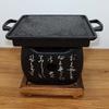 With Grill Net Square Text Stove Japanese Style Portable Charcoal Grill Barbecue Grill  Barbecue